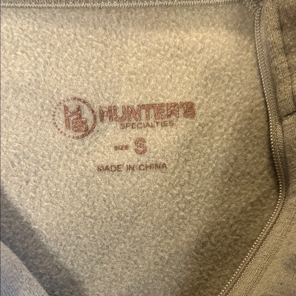 Olive Green Zip-Up Sweater - Picture 2 of 3